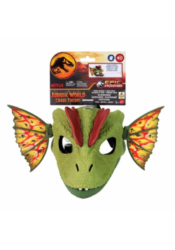 Jurassic World Maska dinozaura Dilophosaurus