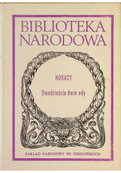 Dwadzieścia dwie ody