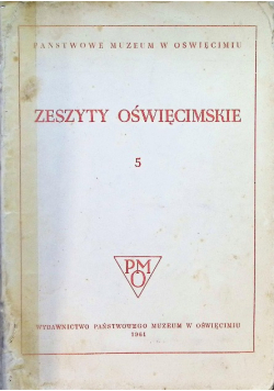 Zeszyty oświęcimskie 5