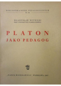 Platon jako pedagog 1947 r.