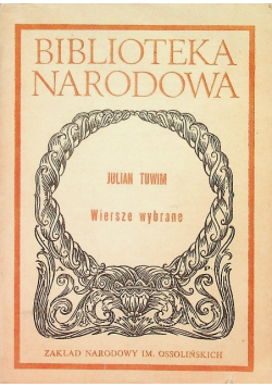 Tuwim Wiersze wybrane