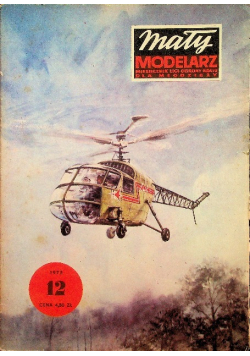Mały modelarz Nr 12  / 75 Śmigłowiec