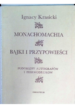 Monachomachia bajki i przypowieści