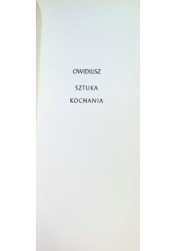 Sztuka kochania