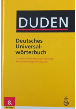 Duden Deutsches Universalworterbuch