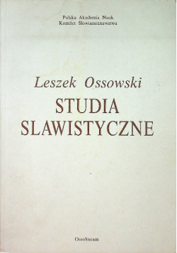 Studia slawistyczne