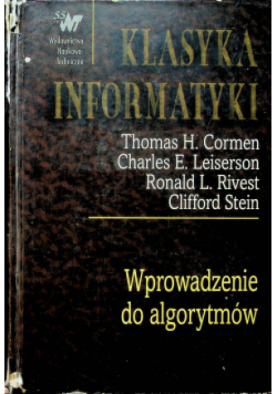 Wprowadzenie do algorytmów