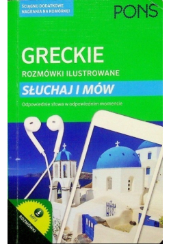 Rozmówki ilustrowane Słuchaj i mów - grecki