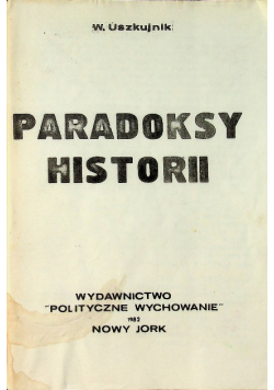Paradoksy Historii