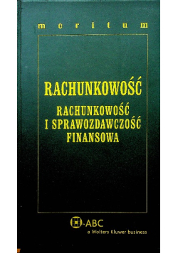Rachunkowość i sprawozdawczość finansowa