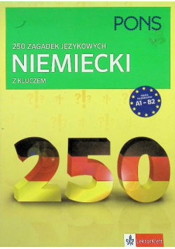 250 zagadek językowych niemiecki z kluczem