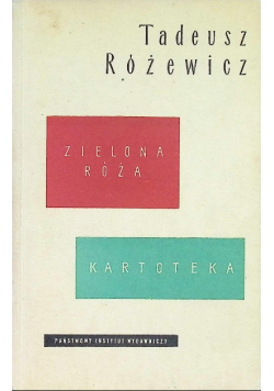Zielona róża /Kartoteka