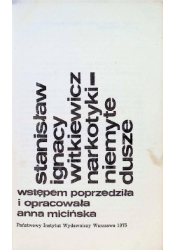 Narkotyki niemyte dusze