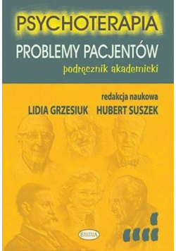 Psychoterapia Problemy pacjentów