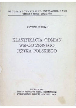 Klasyfikacja odmian współczesnego języka polskiego