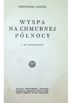 Wyspa na chmurnej północy 1928 r.