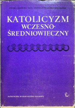 Katolicyzm wczesnośredniowieczny
