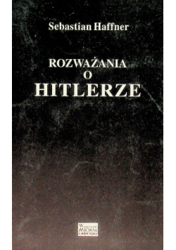 Rozważania o hitlerze