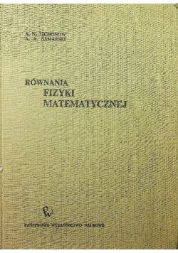 Równania fizyki matematycznej