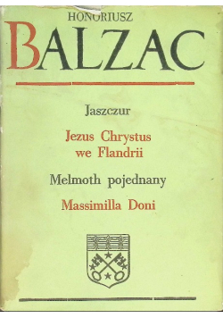 Jaszczur Jezus Chrystus we Flandrii Melmoth pojednany Massimilla Doni