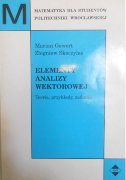 Elementy analizy wektorowej