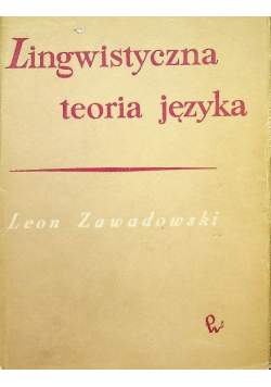 Lingwistyczna teoria języka