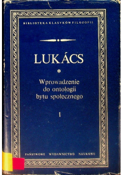 Wprowadzenie do ontologii bytu społecznego Część 1
