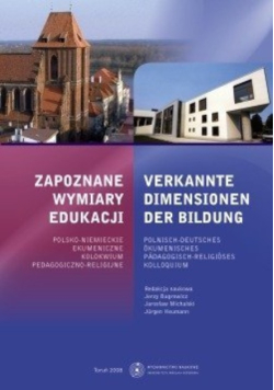Zapoznane Wymiary Edukacji Polsko-Niemieckie