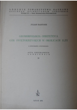 Geomorfologia obrzeżenia gór świętokrzyskich w okolicach Iłży