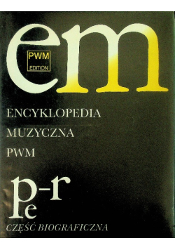 Encyklopedia muzyczna PWM Pe-R Tom 8