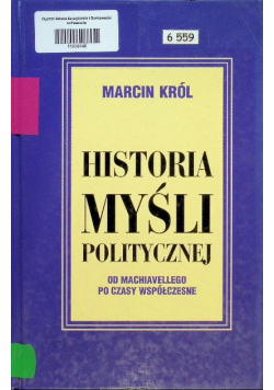 Historia myśli politycznej