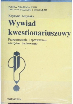 Wywiad kwestionariuszowy
