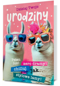 Karnet B6 Urodziny
