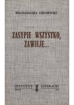 Zasypie wszystko zawieje