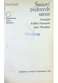 Smierć pięknych saren