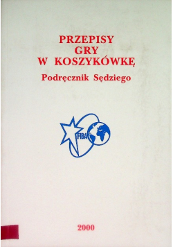 Przepisy gry w koszykówkę Podręcznik sędziego