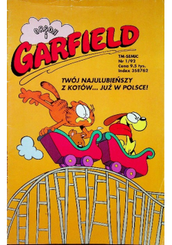 Orson i Garfield Twój najulubieńszy z kotów Nr 1/92
