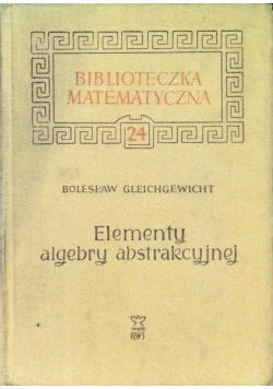 Elementy algebry abstrakcyjnej