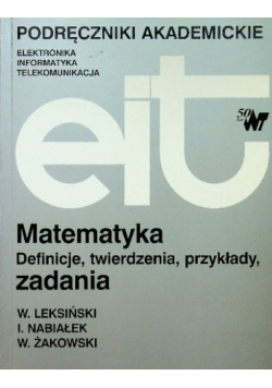Matematyka definicje twierdzenia przykłady zadania