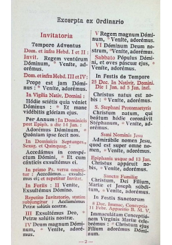 Breviarium Romanum Pras Hiemalis 1945 r.