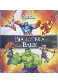 Marvel Avengers Biblioteka Bajek