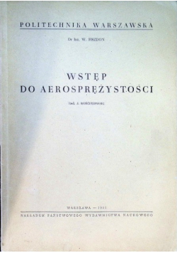 Wstęp do aerosprężystości