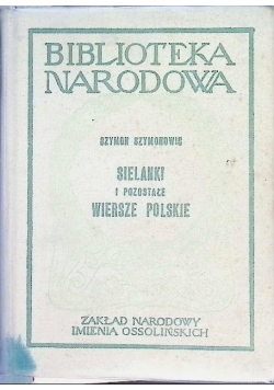 Sielanki i pozostałe wiersze polskie