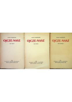 Ojcze nasz Tom 1 do  1923 r.