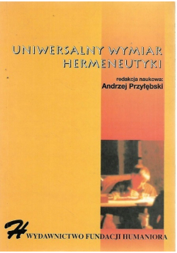 Uniwersalny wymiar hermeneutyki