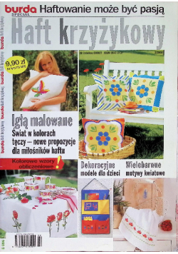 Haft krzyżykowy Burda special Nr 2/02