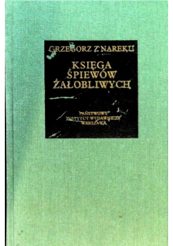 Księga śpiewów żałobliwych