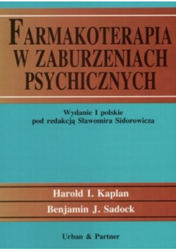 Farmakoterapia w zaburzeniach psychicznych
