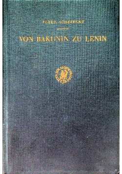 Scheibert von bakunin zu Lenin