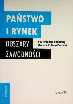 Państwo i rynek obszary zawodności